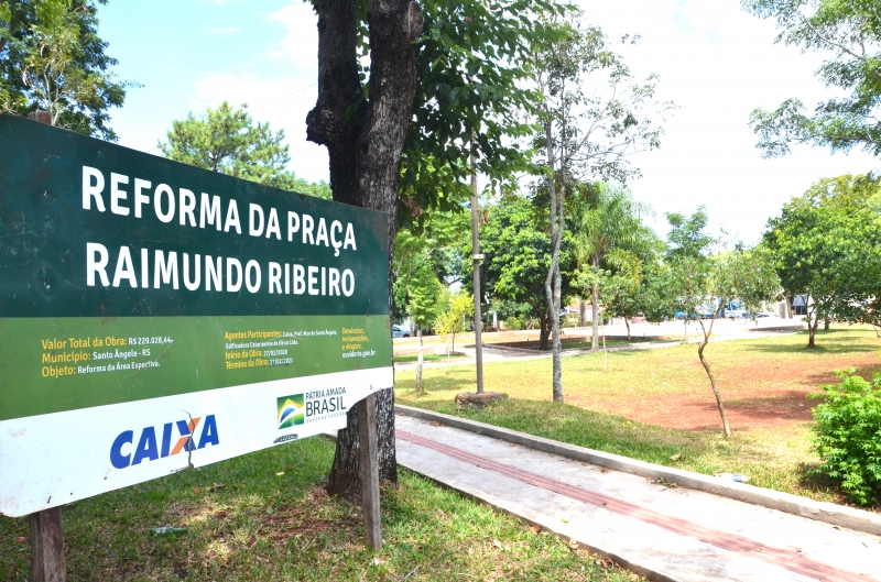 Ministério da Cidadania destina recursos para reforma de praças em Santo Ângelo