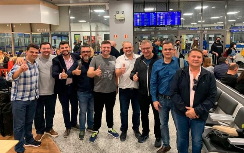 Prefeito Jacques integra comitiva da Famurs em viagem à Europa