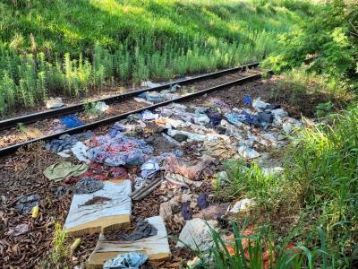 Trilhos do crime: população cria lixões clandestinos em Santo Ângelo