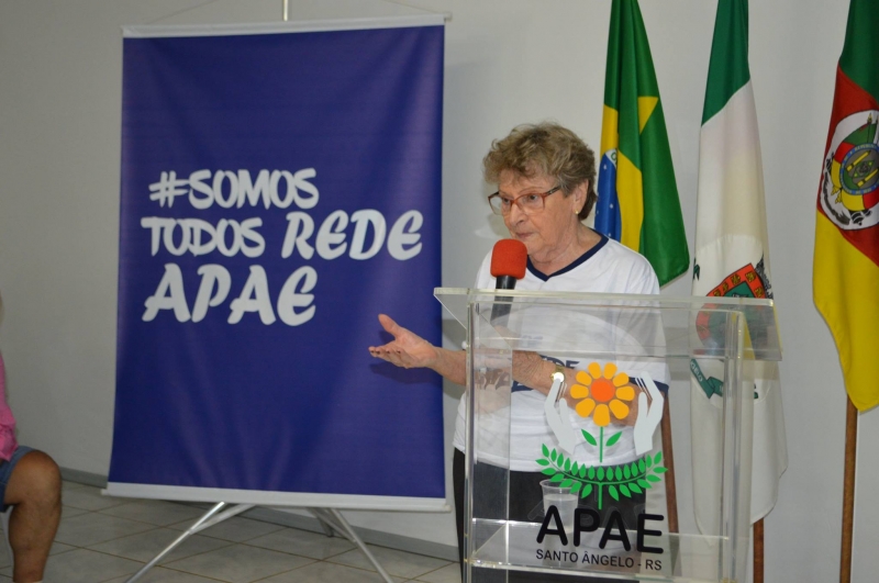 Fundadora Janira Mânica diz que Apae é refém de Nanaco