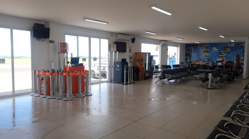Obras de revitalização no Aeroporto  Regional devem estar concluídas  até abril de 2026
