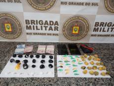 Brigada Militar realiza prisão por tráfico de entorpecentes durante Operação Saturação em Santo Ângelo 