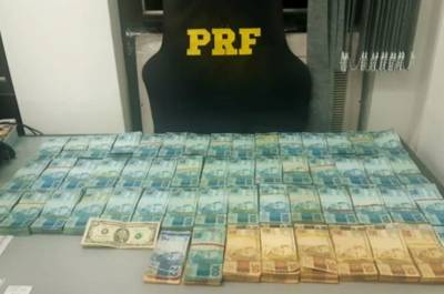 Polícia Rodoviária prende homem transportando R$ 500 mil, em Júlio de Castilhos