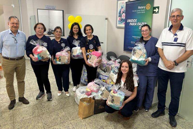 Projeto do Rotary Club de Santo Ângelo Centro Norte apoia mães em situação de vulnerabilidade