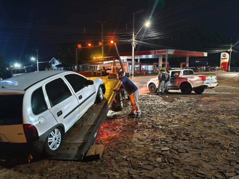 Operação integrada resulta em apreensão de menores e recolhimento de veículos, em São Luiz Gonzaga
