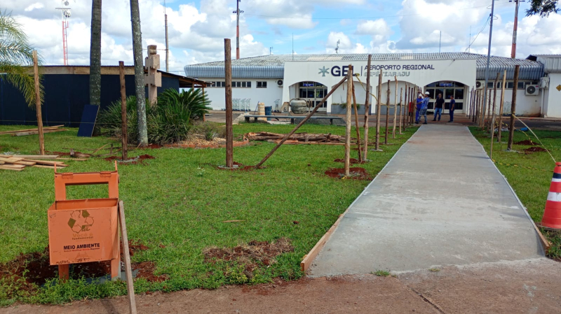 Obras de ampliação do Aeroporto Sepé Tiaraju avançam e vão triplicar terminal em Santo Ângelo