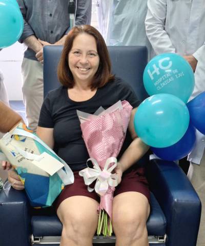 Após cirurgia inédita com HIPEC pelo SUS no interior do RS, primeira paciente recebe alta no HCI