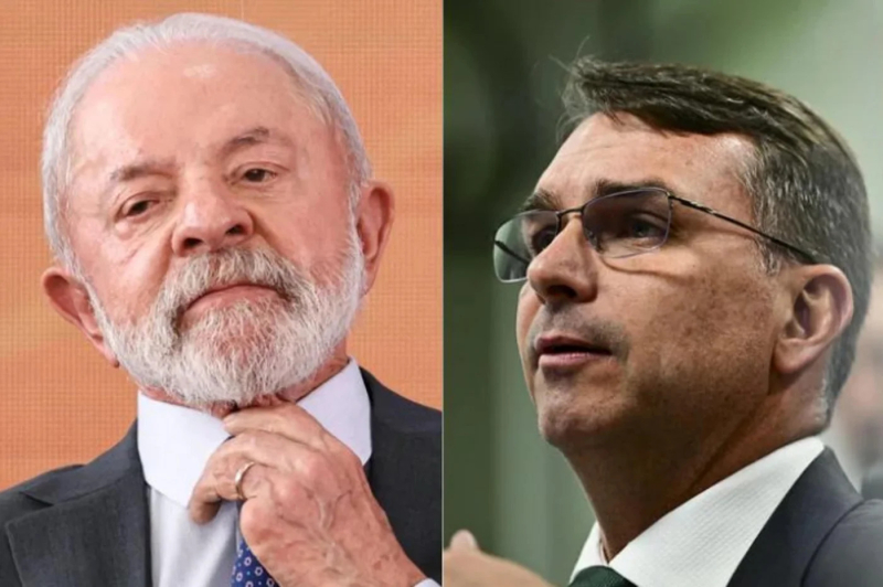 Datafolha: Lula e Flávio Bolsonaro têm 45% das intenções de voto no segundo turno