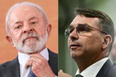 Datafolha: Lula e Flávio Bolsonaro têm 45% das intenções de voto no segundo turno