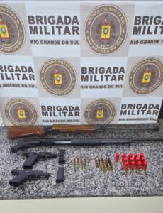 Brigada Militar prende indivíduo por posse ilegal de arma de fogo em Santo Ângelo