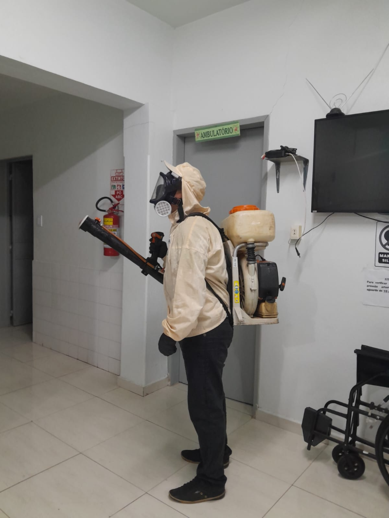 Unidades de saúde de Cerro Largo passam por sanitização após aumento de casos respiratórios no RS