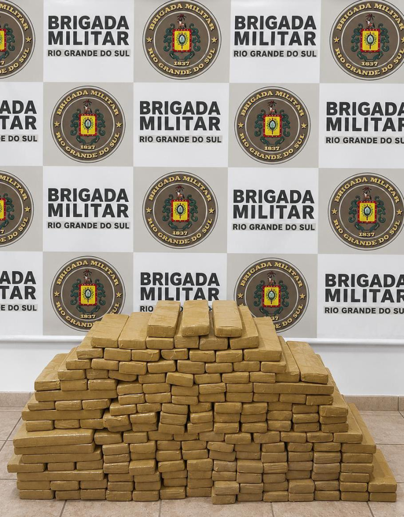 Operações da PRE de Santo Ângelo resultam na apreensão de mais de 300 quilos de maconha
