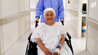 Idosa de 103 anos passa pela primeira cirurgia e emociona equipe médica no RS