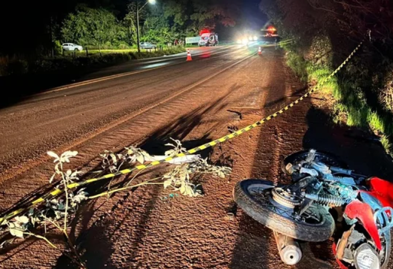 Motociclista morre após batida em caminhão na RS-155, em Santo Augusto