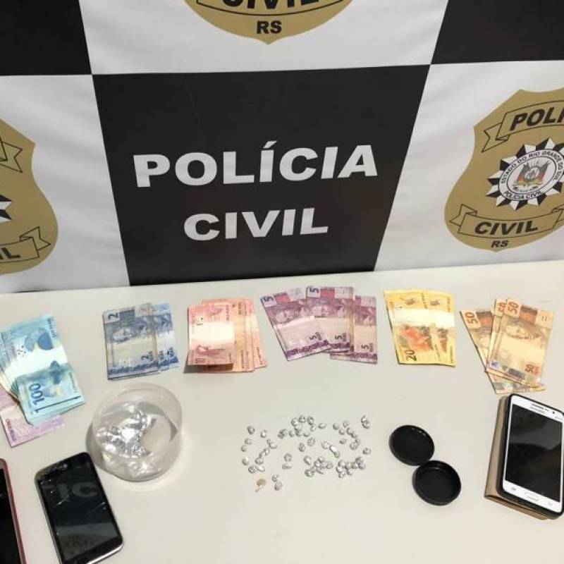 Casal é preso por tráfico de drogas em Entre-Ijuís