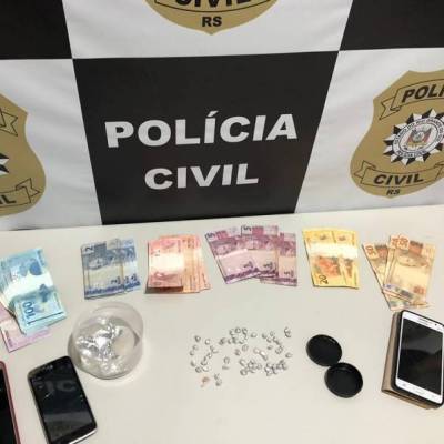 Casal é preso por tráfico de drogas em Entre-Ijuís