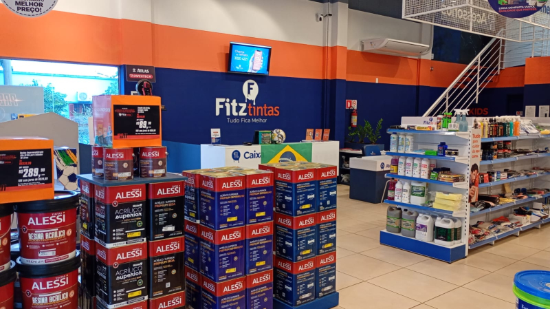 FITZ Tintas comemora um ano em Santo Ângelo e se prepara para celebrar 43 anos de história