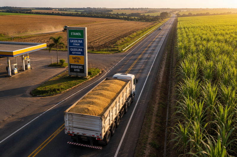 Crise em Ormuz expõe dependência brasileira do diesel importado