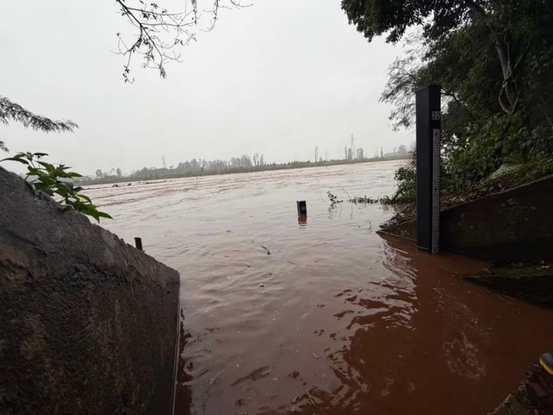MetSul alerta para piora da enchente no Vale do Taquari nesta quarta