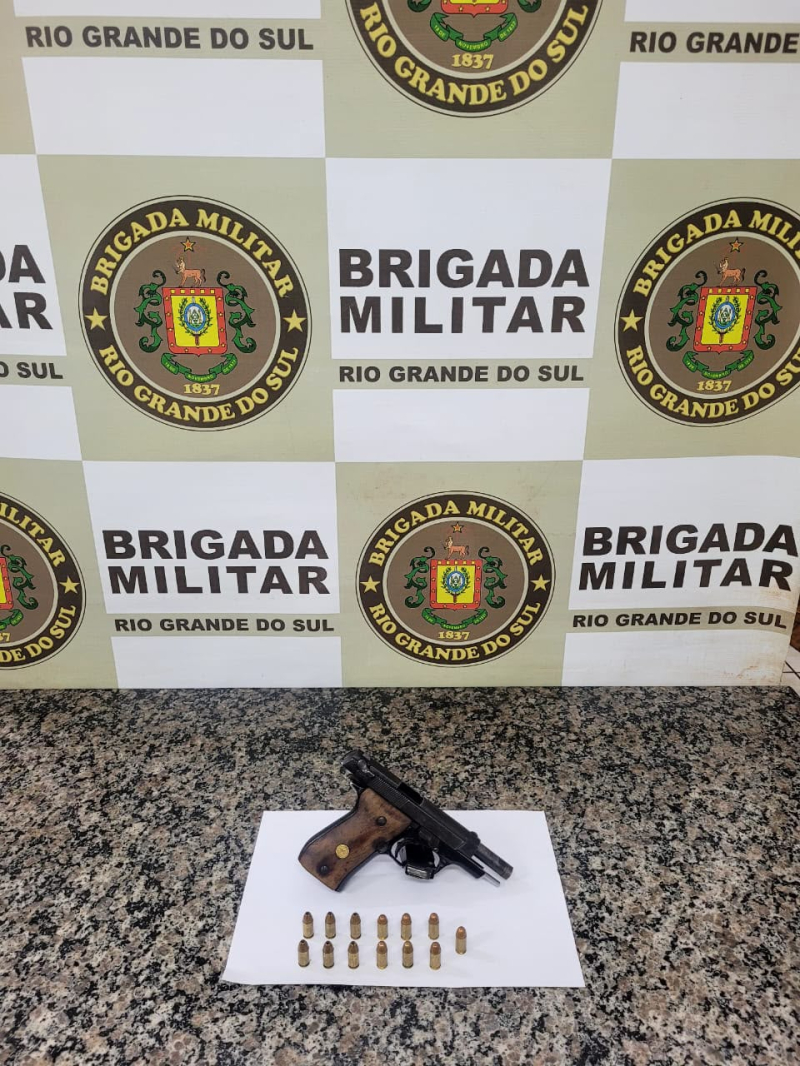 Homem é preso com pistola durante Operação Impacto