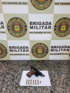 Homem é preso com pistola durante Operação Impacto