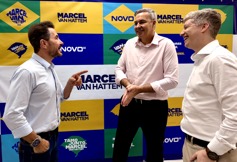 Marcel van Hattem anuncia Ricardo Jobim como segundo suplente