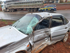 Acidente no trevo da BR-285 com a ERS-342 deixa três feridos em Ijuí