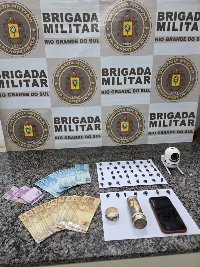 Homem é preso por tráfico de drogas em Santo Ângelo