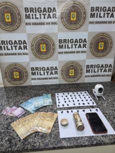 Homem é preso por tráfico de drogas em Santo Ângelo