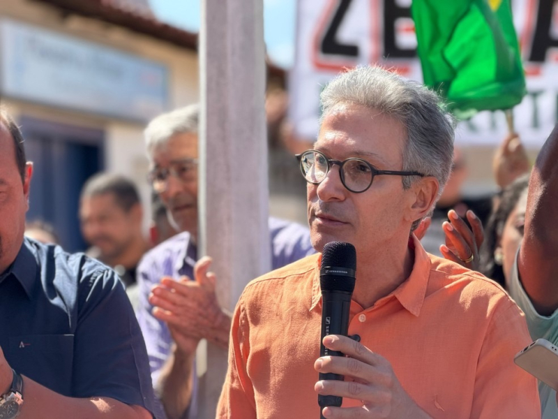 Zema inicia campanha presidencial e defende combate ao crime 