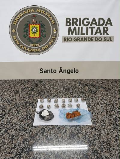 Prisão pelo ato infracional análogo ao tráfico de drogas em Santo Ângelo