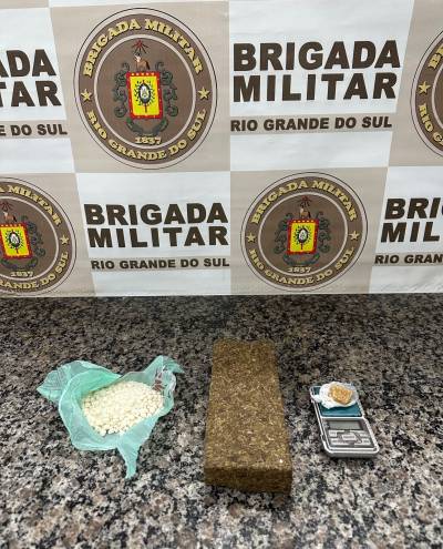 Força Tática apreende menor com mais de 850 gramas de drogas em Santo Ângelo