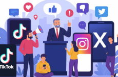 Como candidatos usam as redes sociais para conquistar eleitores nas eleições de 2026