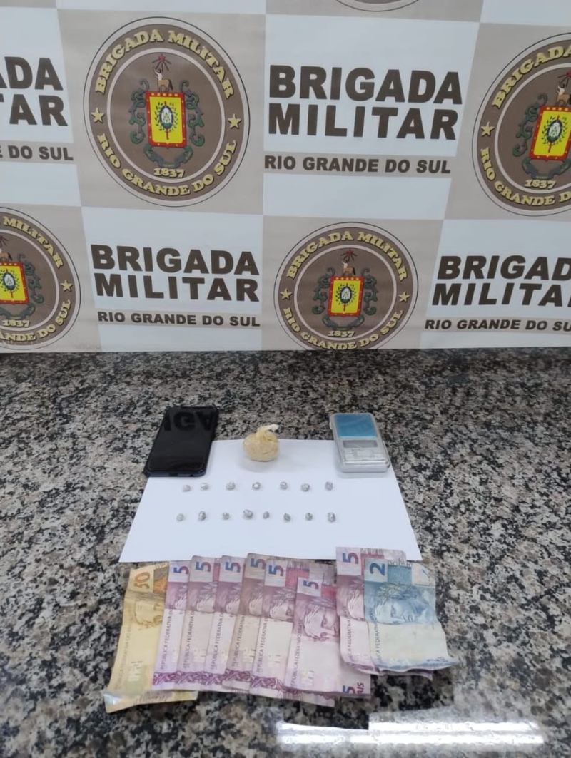 Homem é preso por tráfico de drogas em Santo Ângelo
