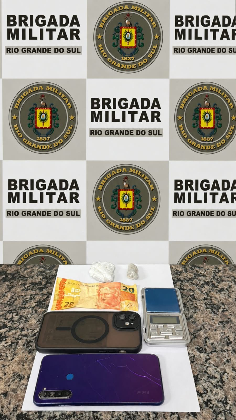 Dois homens são presos por tráfico de drogas em Santo Ângelo