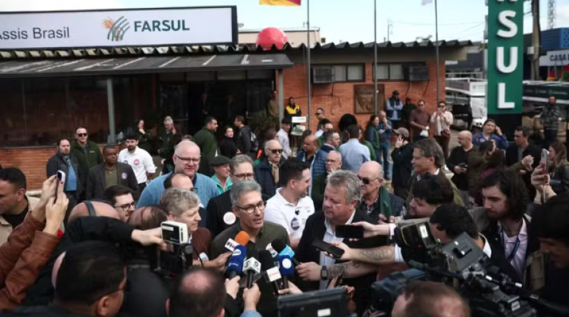 Zema defende avanço do seguro agrícola e segurança no campo durante visita à Expointer
