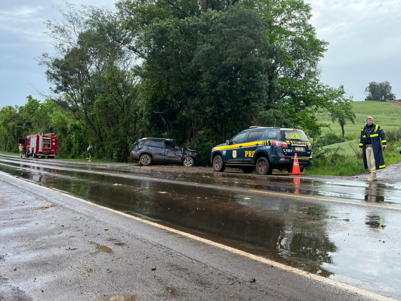 Acidente deixa um morto na BR-285, em Entre-Ijuís