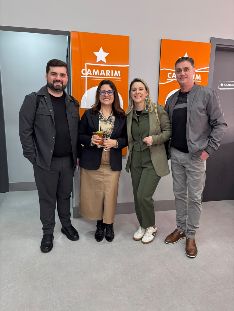 Direção do Grupo Sepé visita nova sede da Rede Pampa