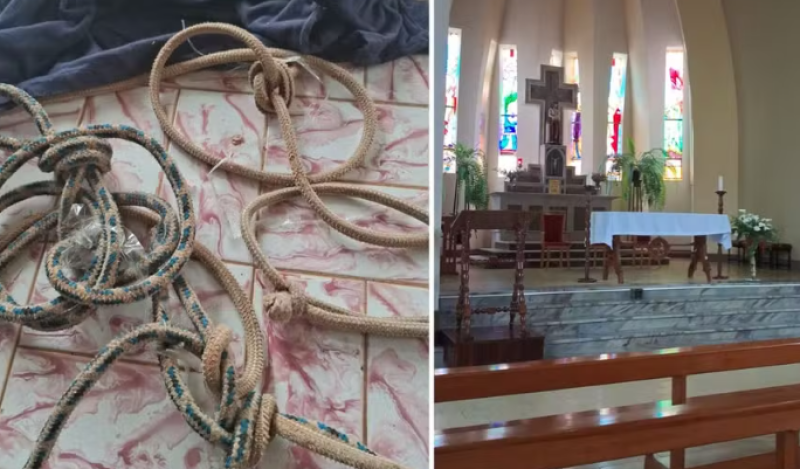 Padre é amarrado e trancado em banheiro durante assalto no RS