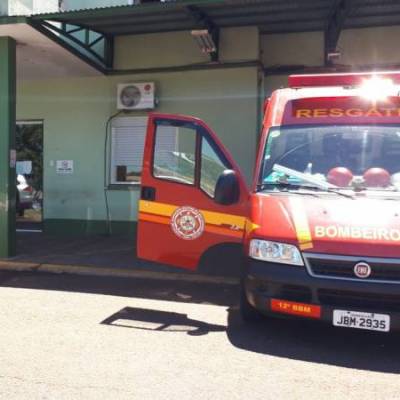 Acidente deixa motociclista ferida, em Três Passos 