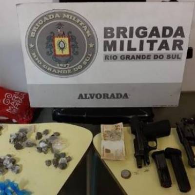 Após ser furtada há 18 anos, pistola registrada em nome de Renato Portaluppi é encontrada pela BM