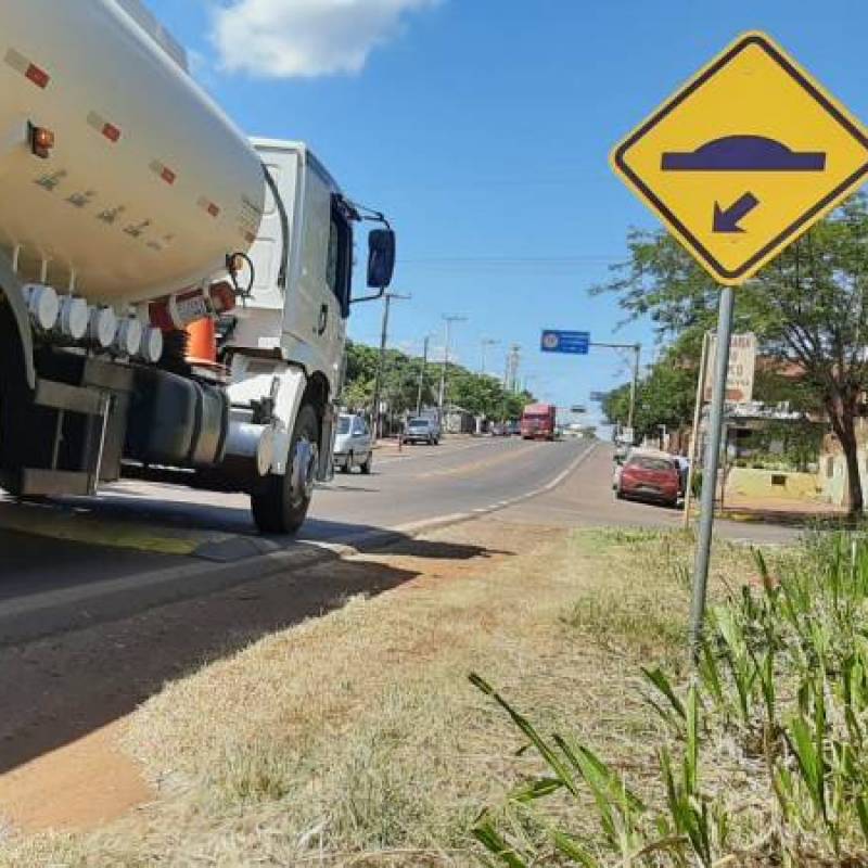 Motoristas desaprovam a instalação de quebra-molas em Entre-Ijuís