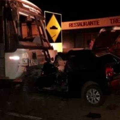 Jovem morre em violenta colisão frontal na ERS 406 em Nonoai 