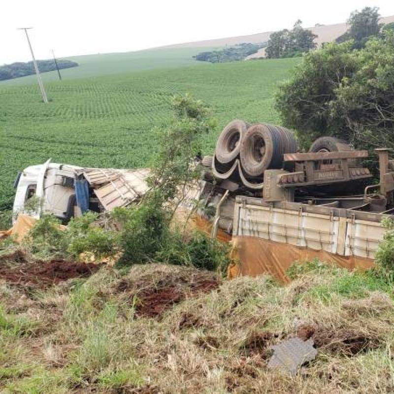 Acidente na BR 158 em Condor deixa uma pessoa ferida