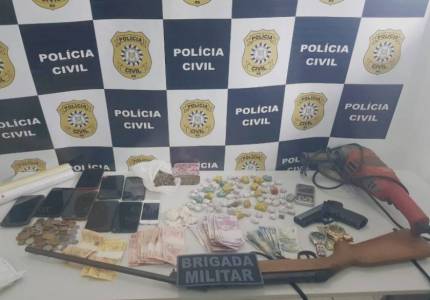Polícia Civil prende casal por tráfico de drogas em Rodeio Bonito 