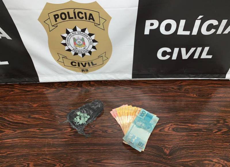 Homem é preso por tele-entrega de drogas em São Luiz Gonzaga