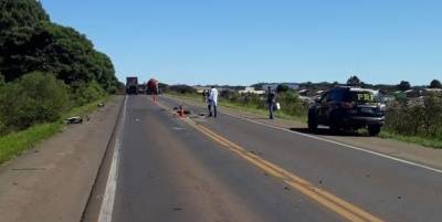 Acidente deixa um morto e outro ferido na BR 285, em Passo Fundo