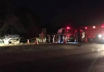 Colisão frontal deixa vítima fatal e outros seis feridos em Getúlio Vargas