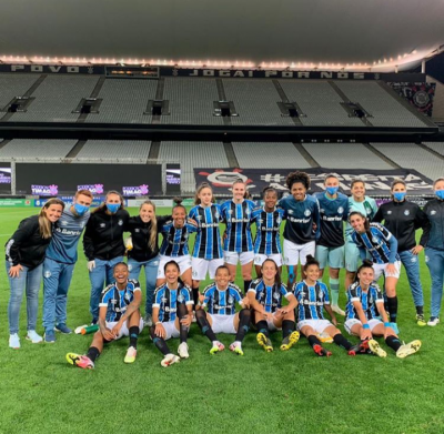 Gurias gremistas perdem e são eliminadas do Campeonato Brasileiro