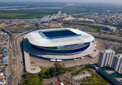 Fiscalização é reforçada para evitar aglomerações durante jogo na Arena, em Porto Alegre